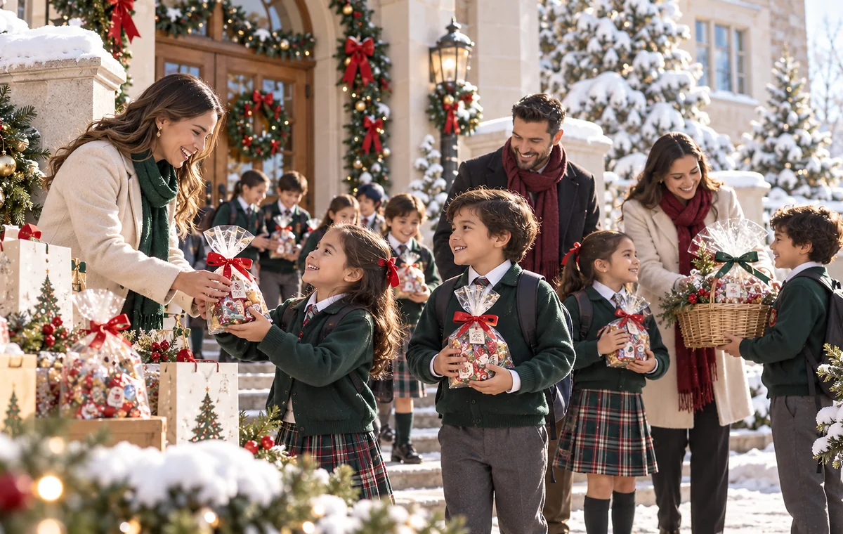 Pedidos navideños para colegios